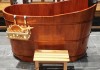 木浴缸结构,木式浴缸