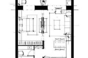 单身公寓设计图效果图手绘,单身公寓设计图平面图