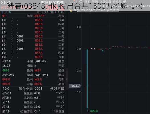 浩森
科技(03848.HK)授出合共1500万份购股权